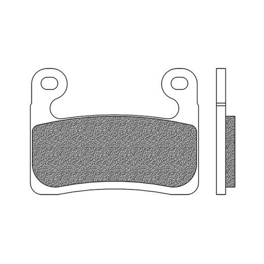 BRZDOVÉ DOŠTIČKY, NEWFREN (ZMES ROAD TT PRE SINTERED) 2 KS V BALENIE