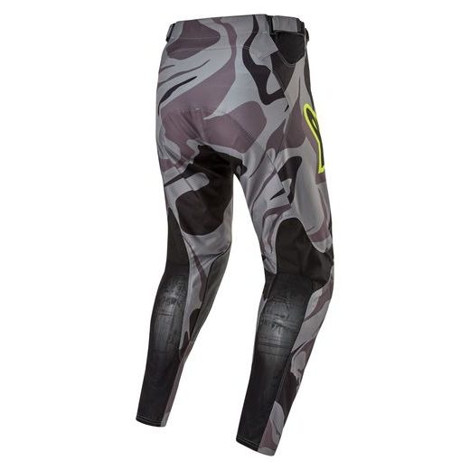 NOHAVICE RACER TACTICAL, ALPINESTARS (ŠEDÁ CAMO/ŽLUTÁ FLUO/ČERNÁ) 2024
