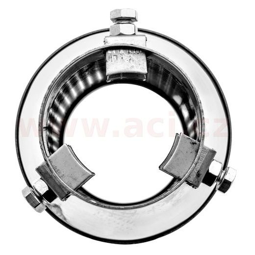 KONCOVKA VÝFUKU NEREZOVÁ KULATÁ KARBONOVÝ VZHLED, VNĚJŠÍ PRŮMĚR 89MM, DÉLKA 178MM, VNITŘNÍ PRŮMĚR 45-58MM ASSO