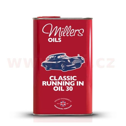 MILLERS OILS MOTOROVÝ OLEJ PRE VJAZDE MOTOROV VETERÁNŮ CLASSIC RUNNING IN OIL 1L