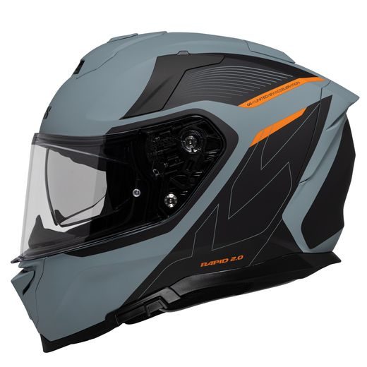 INTEGRÁLNA PRILBA IXS RAPID 2.0 GRAPHIC X1-330236 MATT EUCALYPTUS BLUE-COAL BLACK XXL