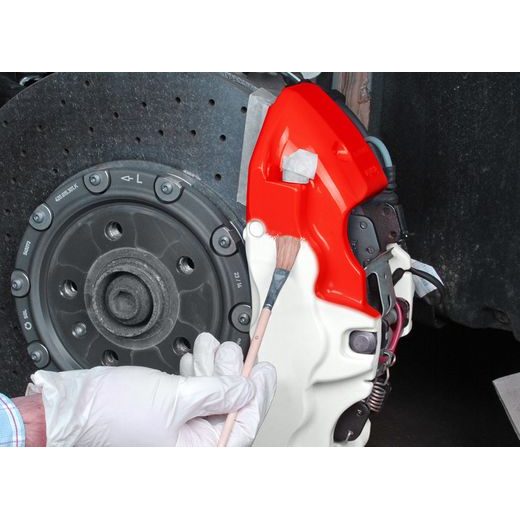 FOLIATEC DVOUSLOŽKOVÁ BARVA NA BRZDY, BARVA: ČERVENÁ NEONOVÁ