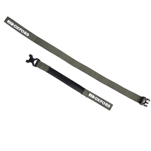 ZAVAZADLOVÉ POPRUHY ATLAS B-CLIP, 2 KS, OXFORD (ZELENÁ, 26MM X 2M)