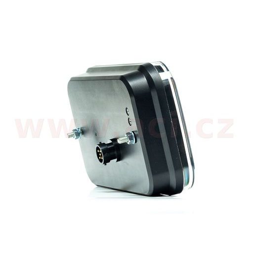 ZADNÍ SVĚTLO LED 200X130 MM, INTERGROVANÝ KONTROLBOX, 5 PIN BAJONET, L