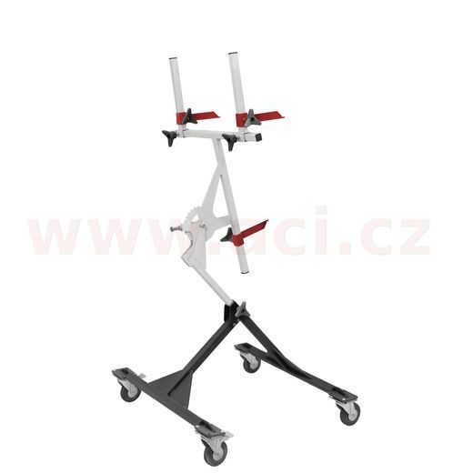 POJÍZDNÝ, PLNĚ NASTAVITELNÝ STOJAN NA LAKOVÁNÍ