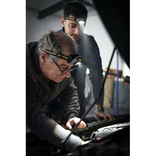 LED LENSER HF4R WORK - DOBÍJECÍ ČELOVKA PRACOVNÍ, DOSVIT 130 M, ZÁRUKA 7 LET