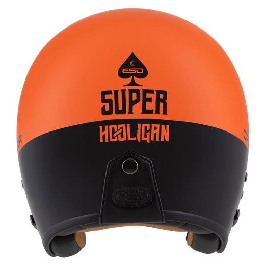 PRILBA ESO SUPER HOOLIGAN, CASSIDA (ČERNÁ/ORANŽOVÁ PERLEŤ) 2026