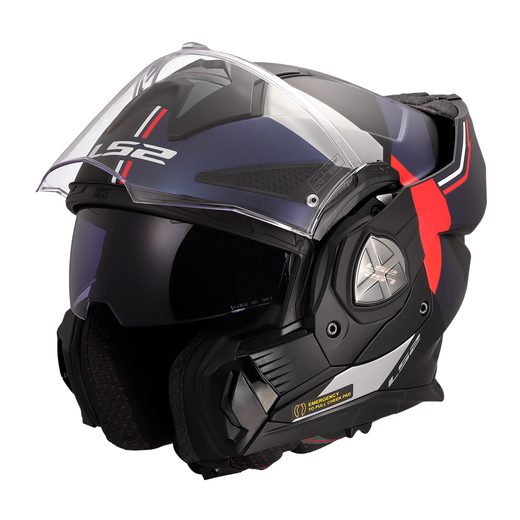 LS2 FF901 ADVANT X ULTRA BLUE RED-06