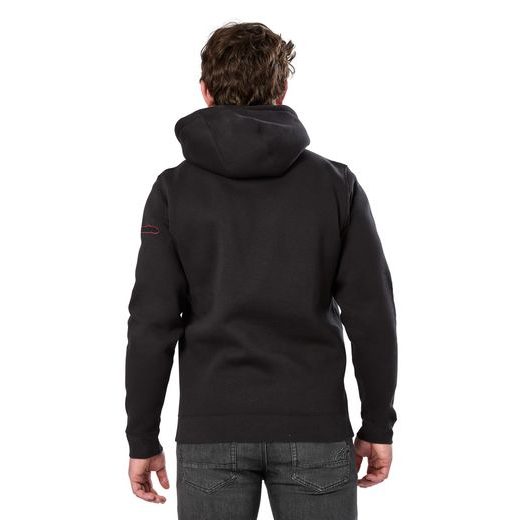 MIKINA INSIGNIA HOODIE, ALPINESTARS (ČIERNA)
