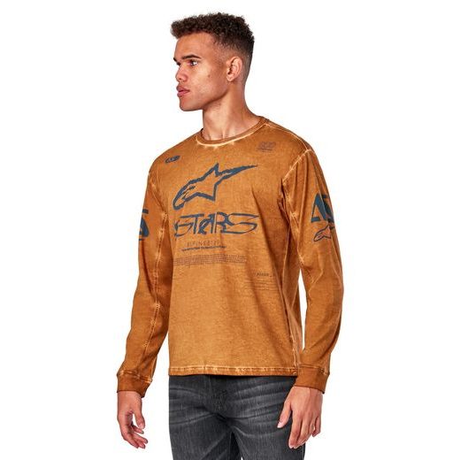 TRIKO NOOK KNIT DLHÝ RUKÁV, ALPINESTARS (ZRZAVÁ)