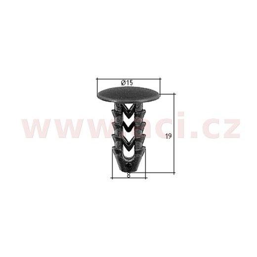 PLASTOVÁ PŘÍCHYTKA (SADA 10 KS)