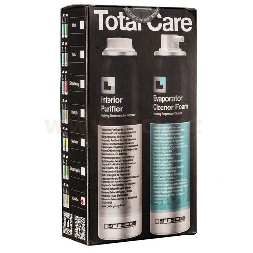 PĚNOVÝ ČISTIČ VÝPARNÍKU + ČISTIČ KLIMATIZACE A INTERIÉRU VOZIDLA (SPREJ 60 ML+100 ML) - VANILKA