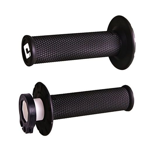 ODI GRIPS MX LOCK-ON V2 NO-WAFFLE, BLACK