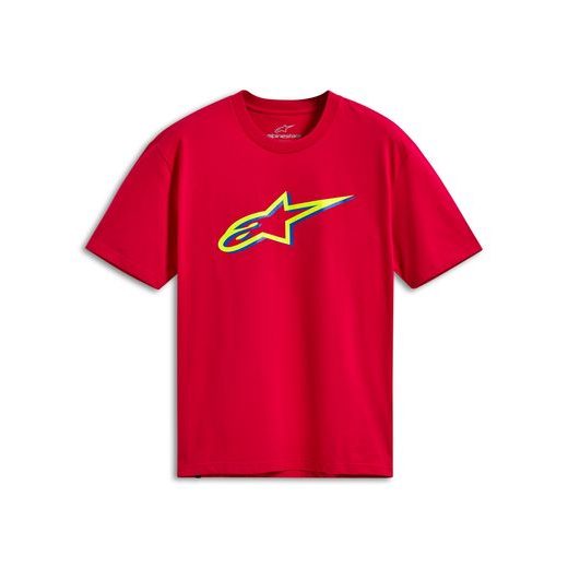 TRIKO AGELESS SHADOW CSF, ALPINESTARS (ČERVENÁ/ŽLUTÁ FLUO)