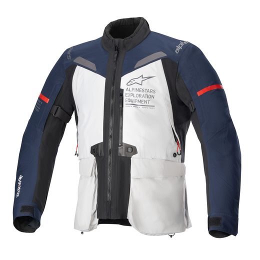 BUNDA ST-7 GORE-TEX, ALPINESTARS (SVETLE ŠEDÁ/MODRÁ/ČERNÁ) 2026