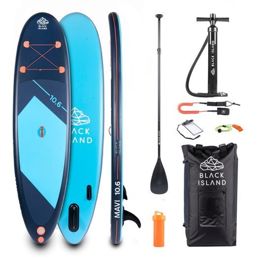 BLACK ISLAND MAVI SUP/PADDLEBOARD 10'6 PACKAGE