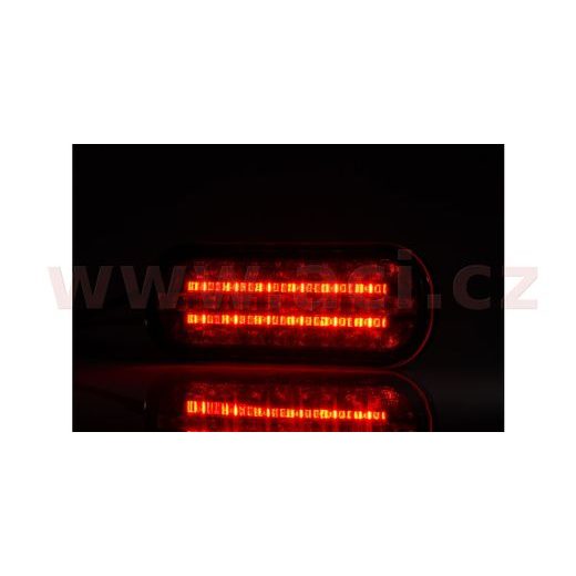 ZADNÍ SVĚTLO LED 195X75 MM, S DYNAMICKÝM SMĚR. SVĚTLEM, KABEL 1 M, L=P