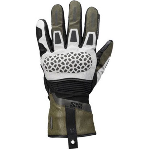 LAMINATED GLOVES IXS VENTURE-STX 1.0 X4-012405 LIGHT GREY-OLIVE-BLACK 5XL