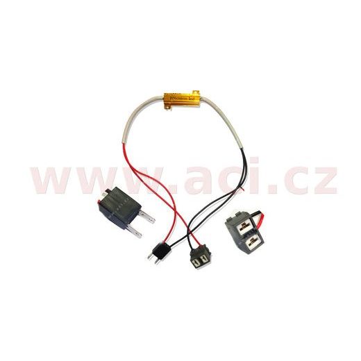 ELIMINÁTOR CHYBOVÝCH HLÁŠENÍ PRO ŽÁROVKY H7 50W 6 OHM
