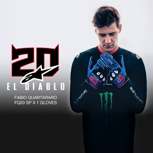RUKAVICE SP X 1 FQ20 KOLEKCE, ALPINESTARS (MODRÁ/ČERNÁ/ČERVENÁ FLUO) 2026