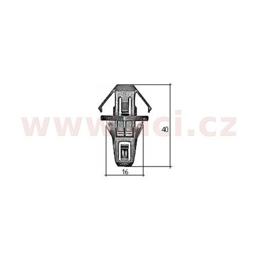 PLASTOVÁ PŘÍCHYTKA (SADA 5 KS)