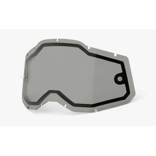 PLEXI RACECRAFT 2/ACCURI 2/STRATA 2, 100% - USA (DVOJITÉ DYMOVÉ, ANTI-FOG)