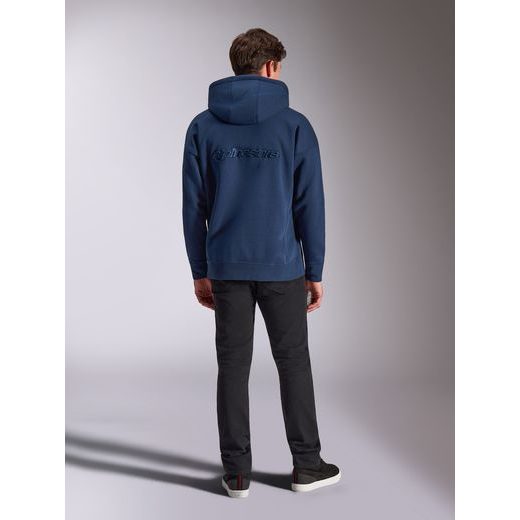 MIKINA EMERGENT OVERSIZED HOODIE, ALPINESTARS (MODRÁ)