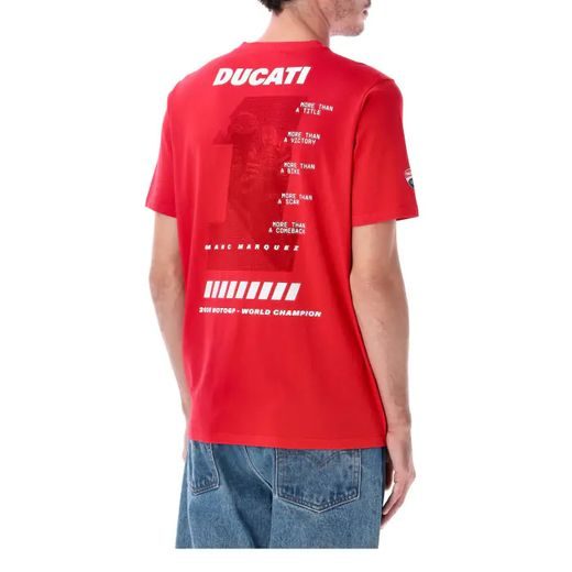 TRIKO MARC MARQUEZ - MISTROVSKÉ TRIKO #1, (ČERVENÁ)