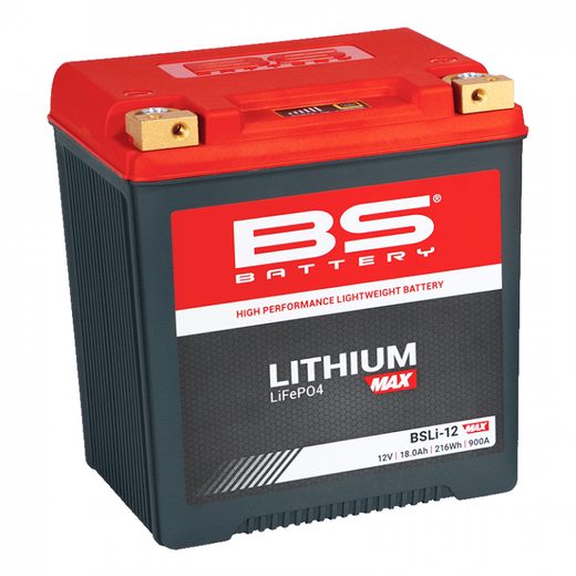 LÍTIOVÁ MOTOCYKLOVÁ BATÉRIE BS-BATTERY BSLI-12 MAX