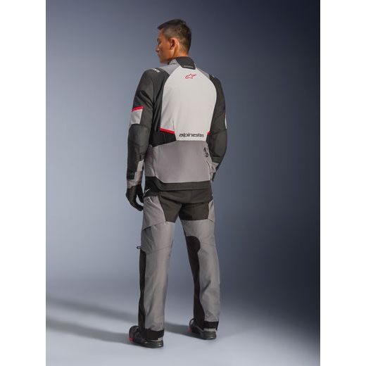 BUNDA ANDES V4 DRYSTAR, ALPINESTARS (TMAVO ŠEDÁ/SVĚTLE ŠEDÁ/ČERNÁ/ČERVENÁ) 2026