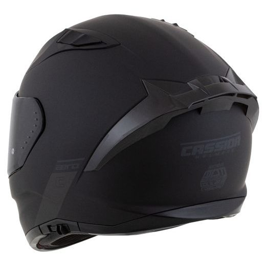 PRILBA AERO SOLID, CASSIDA (ČIERNA MATNÁ/ŠEDÁ) 2026