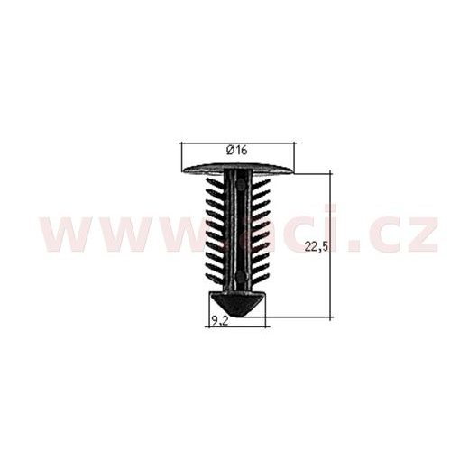 PLASTOVÁ PŘÍCHYTKA (SADA 10 KS)