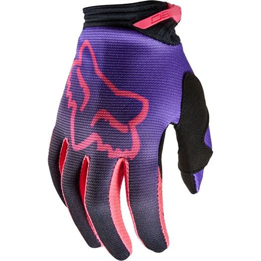 FOX YTH GIRLS 180 TOXSYK GLOVE - BLACK/PINK