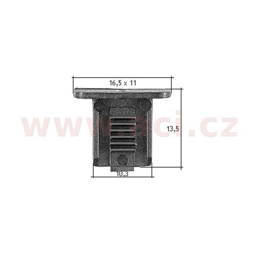 PLASTOVÁ PŘÍCHYTKA (SADA 10 KS)