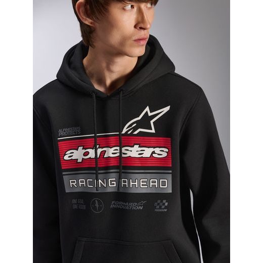 MIKINA HARKEN HOODIE, ALPINESTARS (ČIERNA)