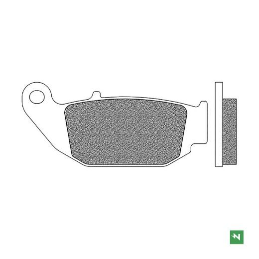 BRZDOVÉ DOŠTIČKY, NEWFREN (ZMES ROAD TOURING SINTERED) 2 KS V BALENIE