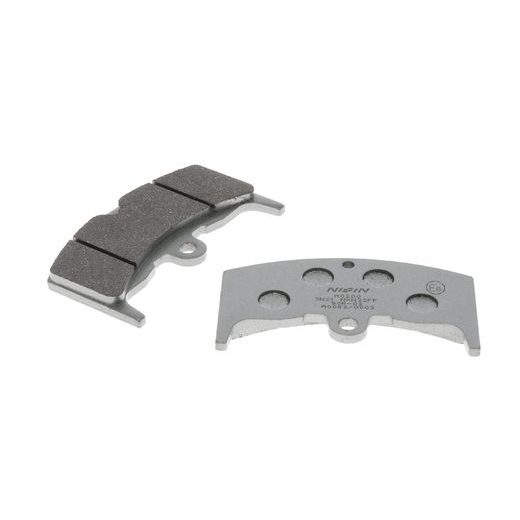 BRZDOVÉ DOŠTIČKY, NISSIN (SEMI-METALICKÁ ZMES) 2 KS V BALENIE