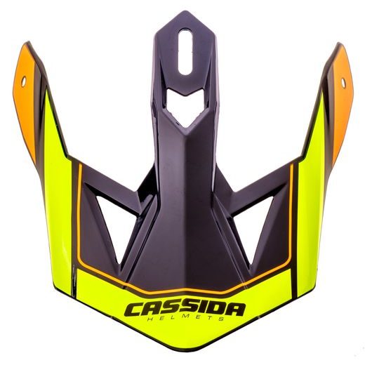 ŠILT PRE PRILBY CROSS PRO 2, CASSIDA (ŽLTÁ FLUO/ORANŽOVÁ/MODRÁ)