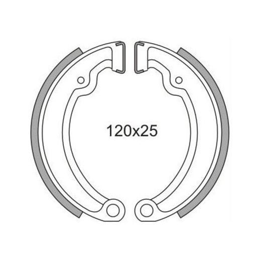BRZDOVÉ OBLOŽENIE (ŠTANDARDNÉ MATERIÁL) NEWFREN (2 KS V BALENIE)
