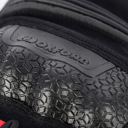 RUKAVICE MONTREAL 4.0 DRY2DRY™, OXFORD (ČERNÉ/ŠEDÉ/ČERVENÉ)