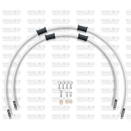 CROSSOVER-PREDOK-SADA VENHILL POWERHOSEPLUS YAM-8008FS-WT (2 HADICE V SADE) BIELE HADICE, NEREZOVÉ KONCOVKY