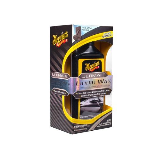 MEGUIAR'S ULTIMATE LIQUID WAX - ŠPIČKOVÝ TEKUTÝ VOSK NA BÁZE SYNTETICKÝCH POLYMÉROV, 473 ML