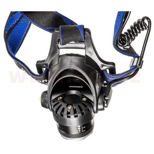 ČELOVKA S LED CREE DIODOU, 3 MÓDY SVÍCENÍ, AKUMULÁTOROVÁ