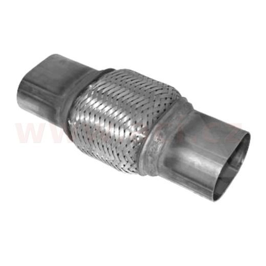 PRUŽNÝ ČLEN VÝFUKU PREMIUM, VNITŘ. PRŮMĚR 43X72 MM / DÉLKA PR. ČLENU 100 MM / CELKOVÁ DÉLKA 220 MM