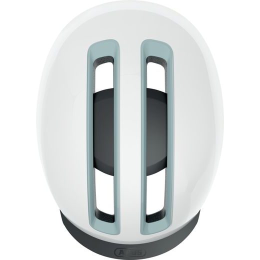 CYKLO PŘILBA SE SVĚTLEM HUD-Y FLOWER, ABUS (BÍLÁ)