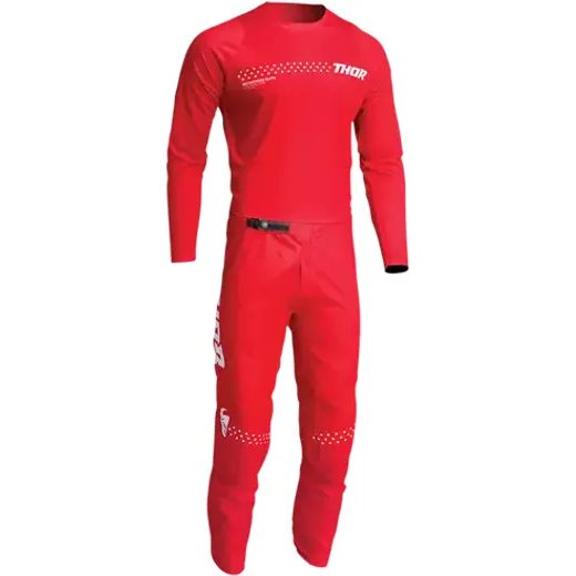 MX DRES + NOHAVICE THOR ČERVENÁ
