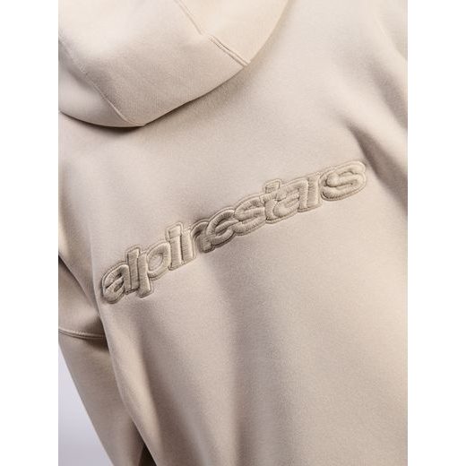 MIKINA EMERGENT OVERSIZED HOODIE, ALPINESTARS (BIELA OFF WHITE)