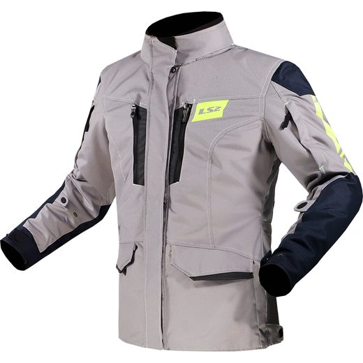 LS2 METROPOLIS EVO LADY JACKET TITANIUM YELLOW