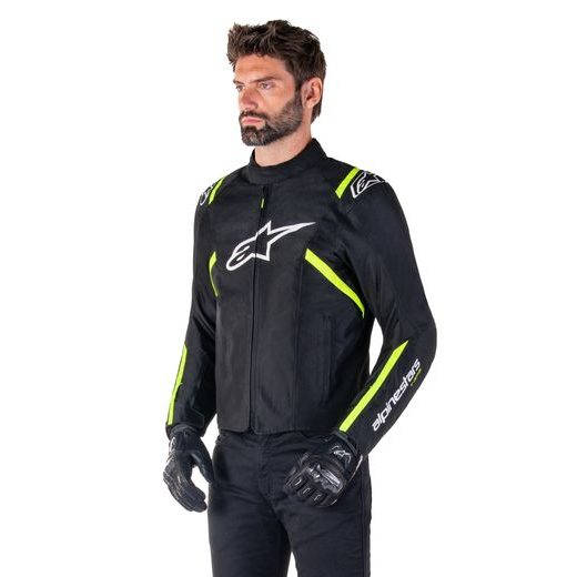 BUNDA T-SPS 2 WATERPROOF, ALPINESTARS (ČERNÁ/BÍLÁ/ŽLUTÁ FLUO) 2026