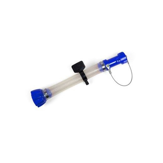 NÁHRADNÉ KONCOVKA S HUBICÍ PRE KANISTER R15, RTECH (MODRÁ)